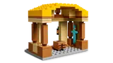 LEGO Minecraft golden arch village stall interior.