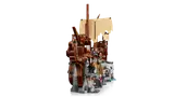 Side view of The Inferno pirate ship.