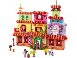 LEGO Disney Encanto Madrigal House front view with minifigures.