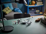 N-1 Starfighter set on a desk.