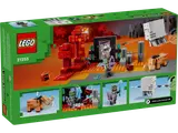 Back of LEGO Nether Portal Ambush box.
