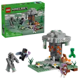 LEGO Minecraft "The Pale Garden" set with its box.