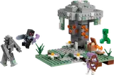 LEGO Minecraft "The Pale Garden" set with minifigures.