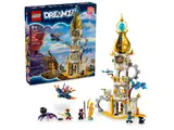 Set box and built model of LEGO DREAMZzz The Sandman's Tower.