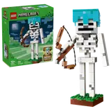 Box and LEGO Minecraft Skeleton.