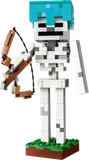 LEGO Minecraft Skeleton with bow.