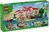 Back of LEGO Minecraft TNT Jungle House box.