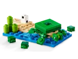 Beach biome with turtles.