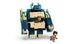 Warden monster 'eating' a minifigure, another runs in terror.