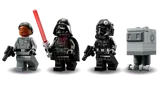 Minifigure lineup: Sloane, Vader, Pilot, GNK Droid.
