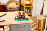 LEGO Animal Crossing set on desk.