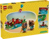 LEGO Animal Crossing box back.