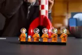 Tintin crew on display.