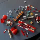Tintin Moon Rocket disassembled.