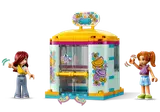 Closed LEGO Friends accessory store with minifigures.