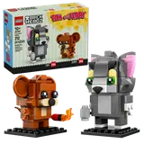 LEGO 40793 Tom & Jerry BrickHeadz set box and figures.
