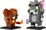 Tom and Jerry BrickHeadz figures.