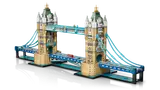 Angled view of Tower Bridge model