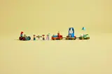Full Toy Story set arranged in a line.