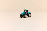 LEGO City tractor on display.