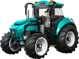 LEGO City tractor with minifigure driver.