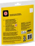 Back of LEGO Pokémon polybag with warnings and product details.