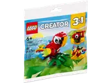 LEGO Creator Tropical Parrot 3in1 polybag.