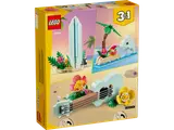 Back of LEGO Creator 3-in-1 box.