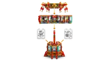 Exploded view of LEGO Trotting Lantern modules.