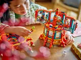 Close-up of playing with LEGO Trotting Lantern.