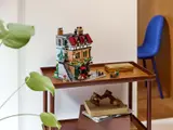 LEGO 10350 displayed on a table as decor.