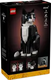 LEGO Ideas Tuxedo Cat box back.