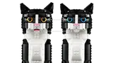 Tuxedo Cat eye/mouth comparison.
