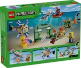 Back of LEGO Minecraft 21598 box.