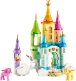 Unicorn Castle with cloud bridge