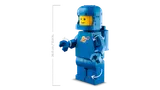 Up-Scaled Blue Astronaut Minifigure image 5