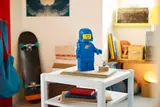 Up-Scaled Blue Astronaut Minifigure image 7