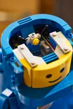 Up-Scaled Blue Astronaut Minifigure image 9