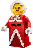 Mrs. Claus close-up details.