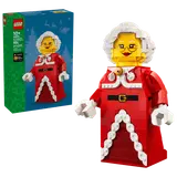 LEGO Mrs. Claus 40875 set and box.