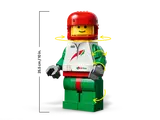Up-Scaled Racing Driver Minifigure image 3