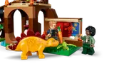 Feeding Stegosaurus scene.