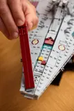 Attaching red Venator stripe.