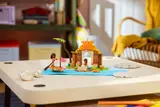 LEGO Moana set on tabletop display.