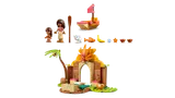 Components of LEGO Moana Village House & Boat.