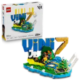 LEGO Vini Jr. set box and finished model.