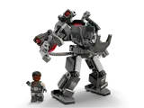 Mech with War Machine minifigure.