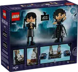 Back of LEGO Wednesday 76780 box art.