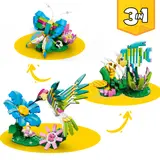 Three LEGO Creator 3-in-1 animal builds.