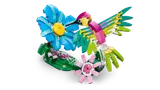 Hummingbird and flower from a different angle.